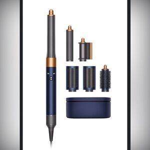 Dyson Airwrap multi-styler complete long Prussian Blue/Copper + travel bag